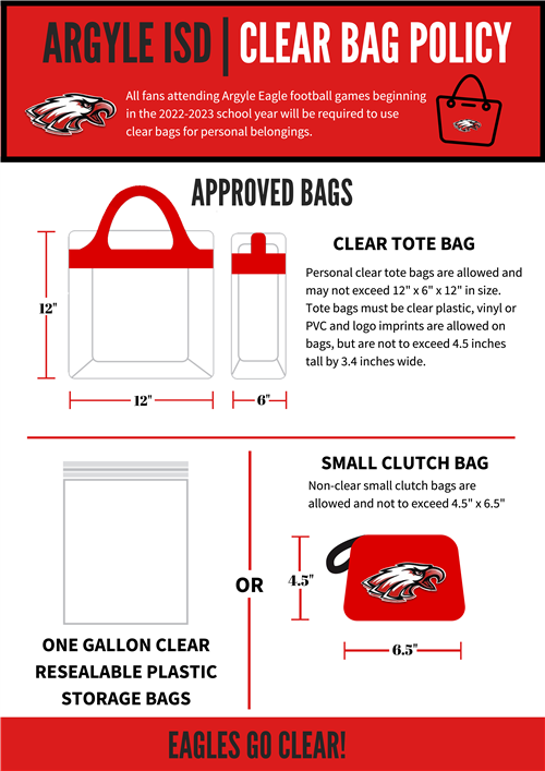 clear bag policy document